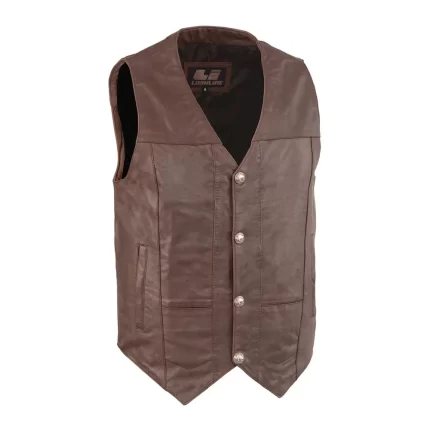 Leather Vest